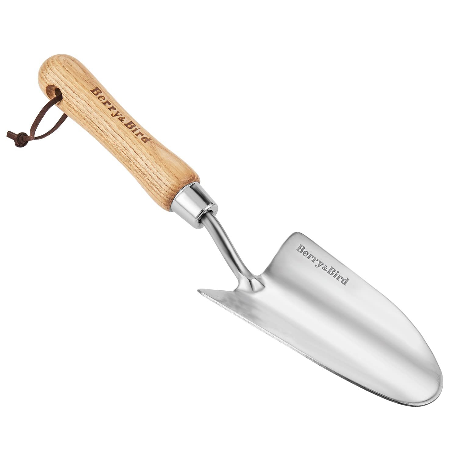 product-image-1 (3) Stainless Steel Trowel: Premium Wood Handle - Image 1